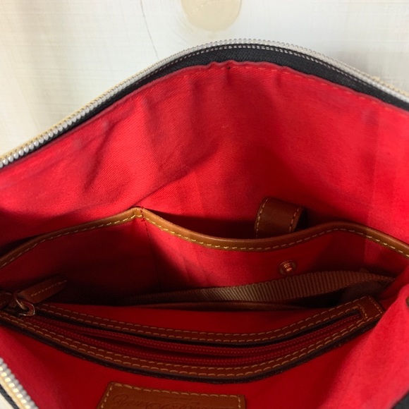 Dooney & Bourke Black Canvas Crossbody Bag - Picture 10 of 14